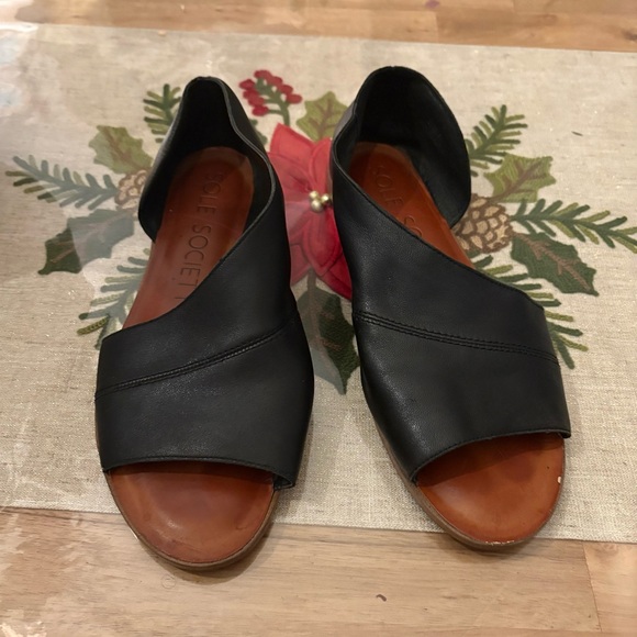 Sole Society Other - Sole Society Black Womens Sandals